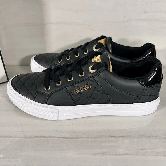 Guess Loven Lace Up Sneakers Womens Size 8 - Picture 5 of 10